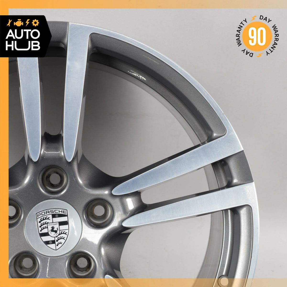 10-16 Porsche Panamera 970 11 X 20 20" Rear Wheel Rim 97036219201 OEM - photo 3