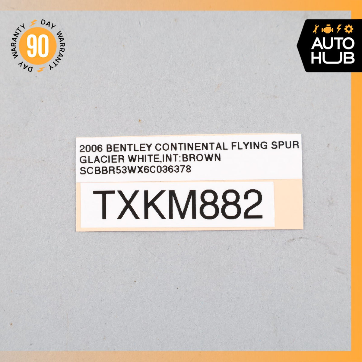 03-13 Bentley Continental Flying Spur 6.0L Coolant Breather Pipe Line OEM 58k - photo 9