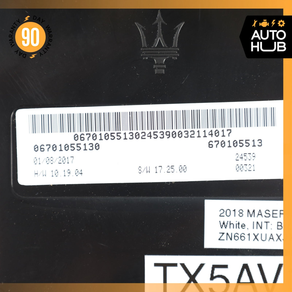 2018 Maserati Levante M161 Temperature A/C Climate Control Module Unit OEM - photo 8