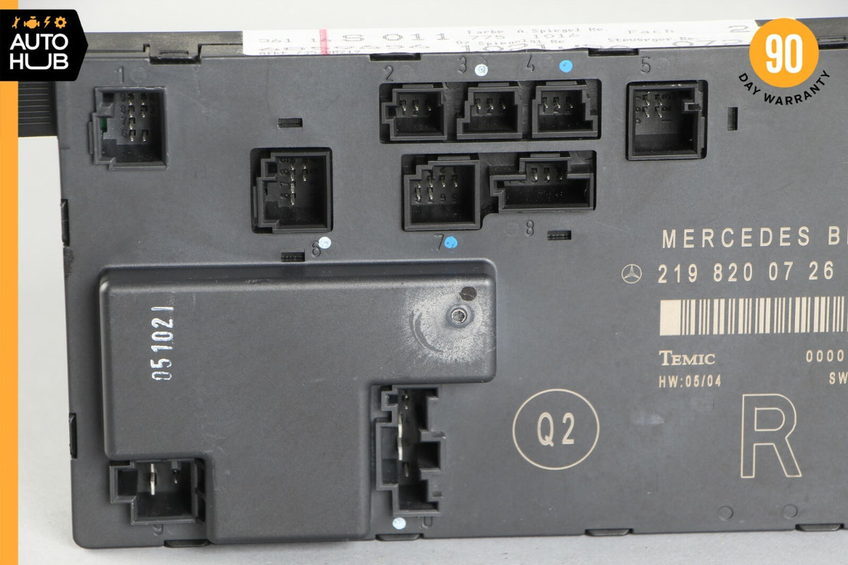06-11 Mercedes W219 CLS500 CLS55 Door Control Module Front Right Side OEM - photo 7