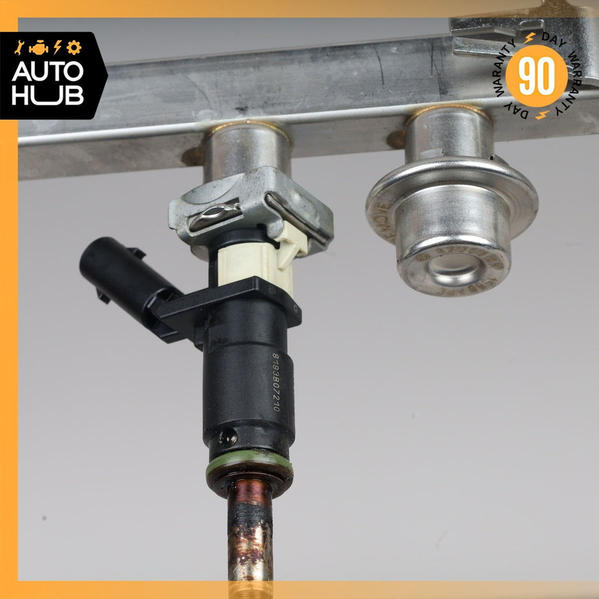 07-12 Mercedes R230 SL550 M273 Fuel Injection Rail With Fuel Injectors OEM - photo 8