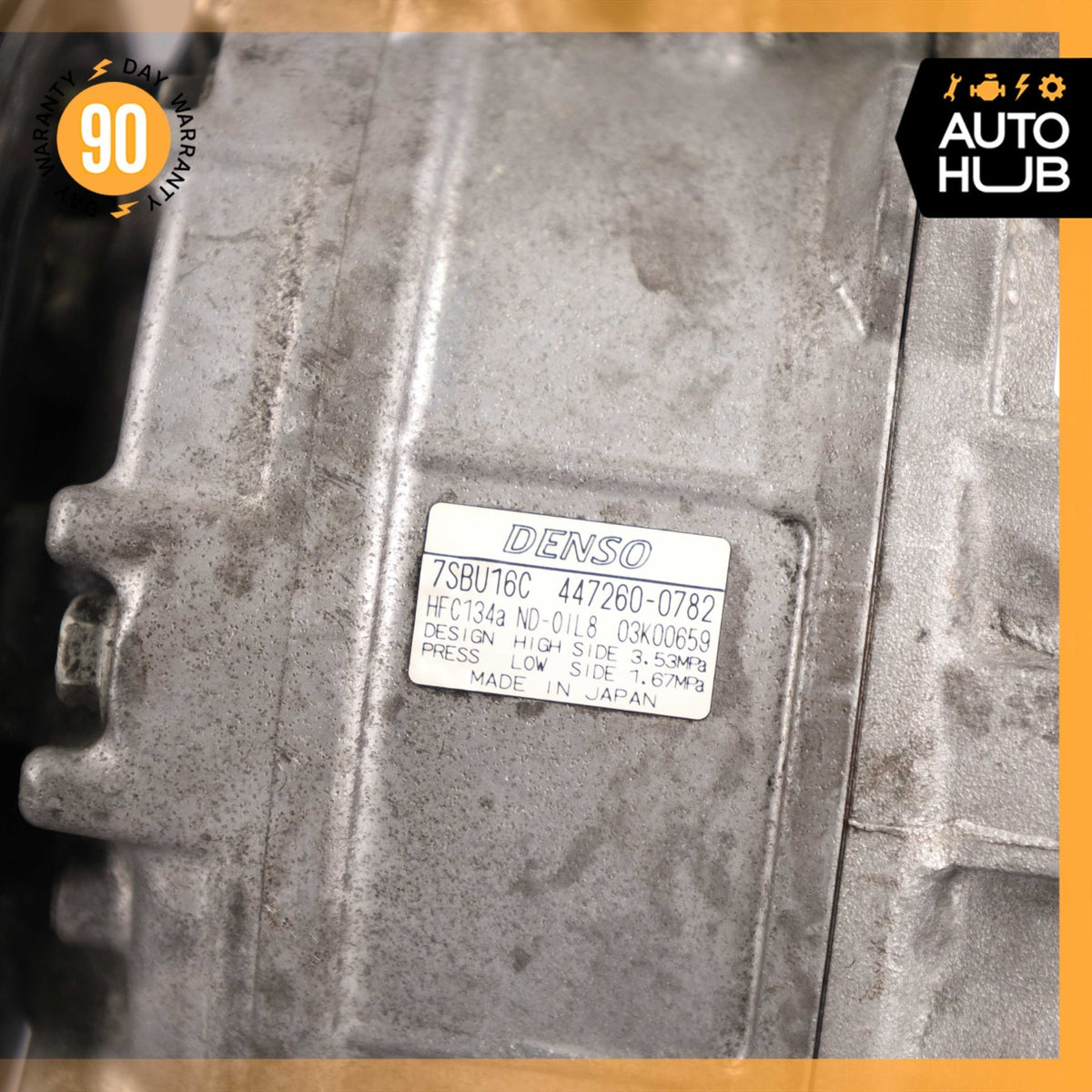 99-02 Rolls Royce Silver Seraph V12 AC Air Conditioning Compressor PA22470PD OEM - photo 5