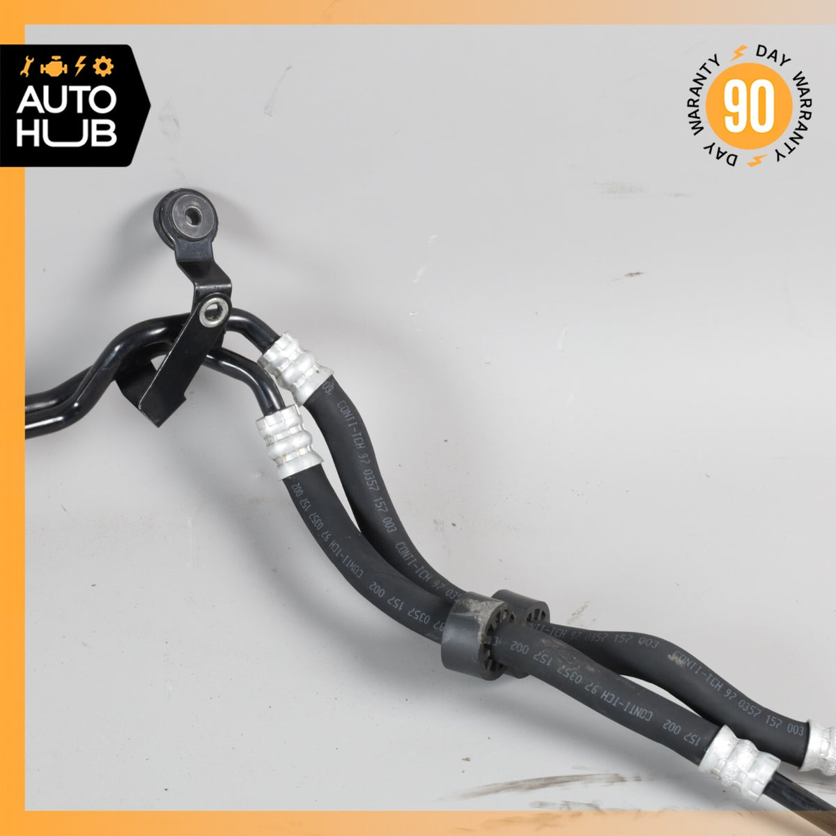 03-06 Bentley GT Flying Spur Left & Right Side Transmission Oil Cooler Line OEM - photo 10