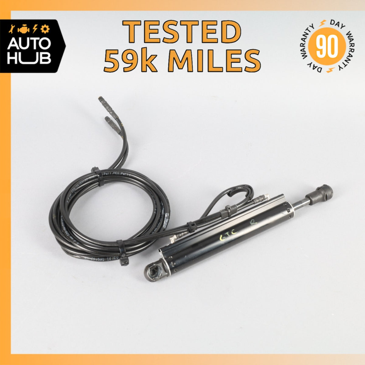 Bentley Continental GTC Right Passenger Side Top Hydraulic Lift Cylinder OEM 59k - photo 1