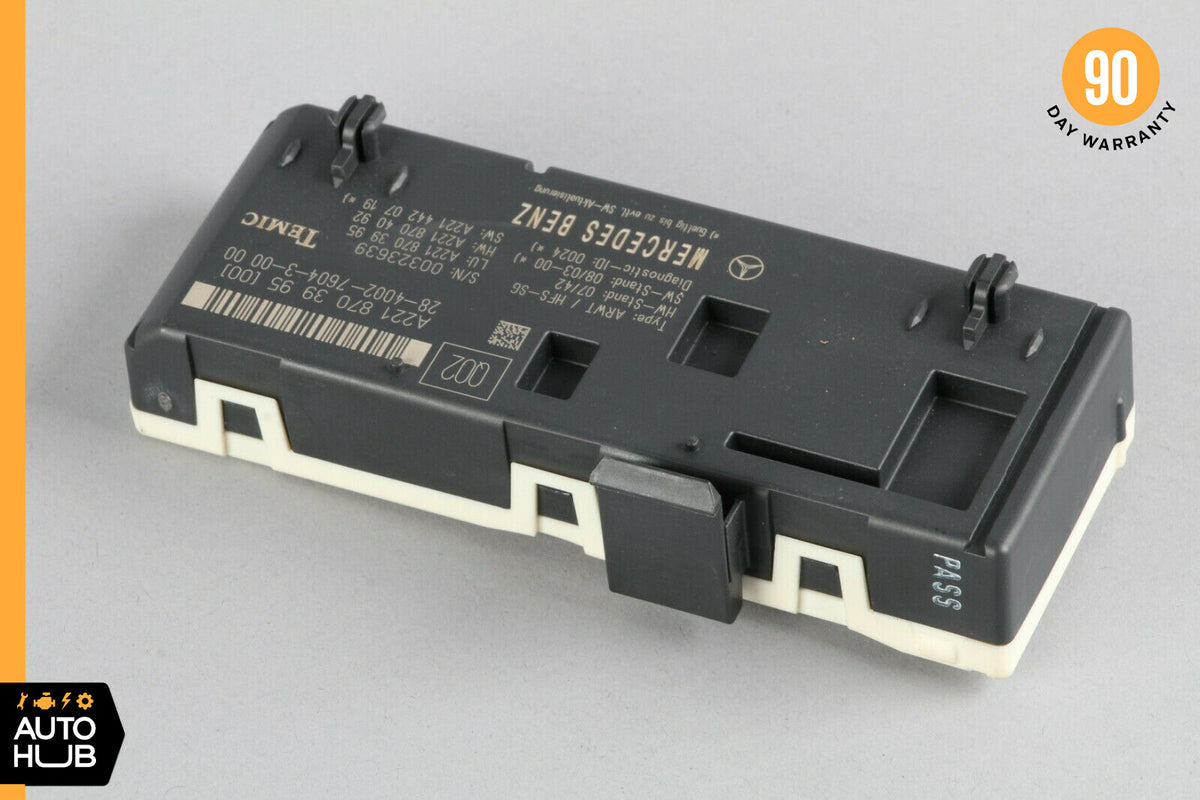 07-14 Mercedes W221 S550 CL63 Trunk Release Remote Open Close Module Unit OEM - photo 1
