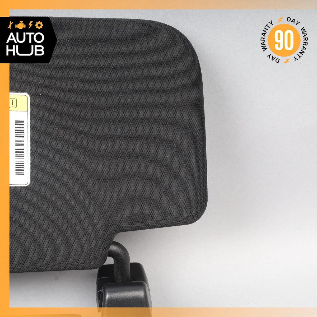 Mercedes W222 S550 S600 Right Side Sun Visor Shade Sunvisor Black OEM - photo 5