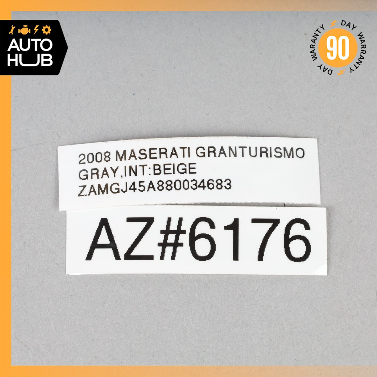 08-12 Maserati GranTurismo M145 Front Right or Left Seat Headrest Head Rest OEM - photo 15