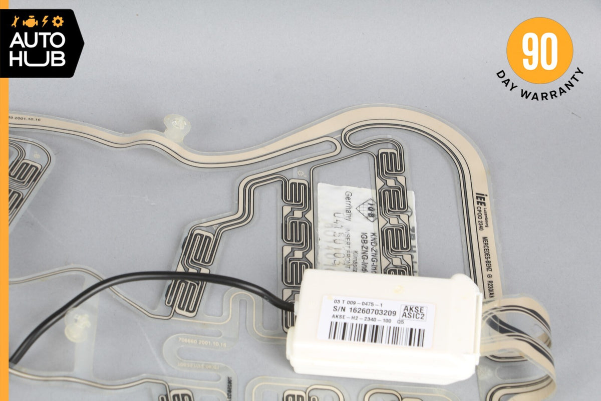 03-04 Mercedes R230 SL500 SL55 AMG Seat Occupancy Mat Sensor SRS 2308211551 OEM - photo 9