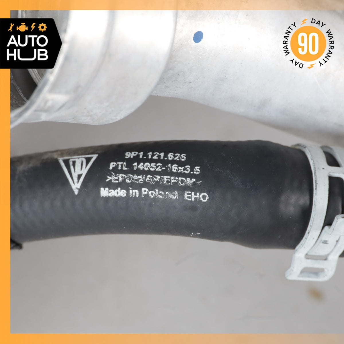 17-19 Porsche 991 911 Carrera 4S Engine Coolant Hose Pipe Set OEM 24k - photo 8