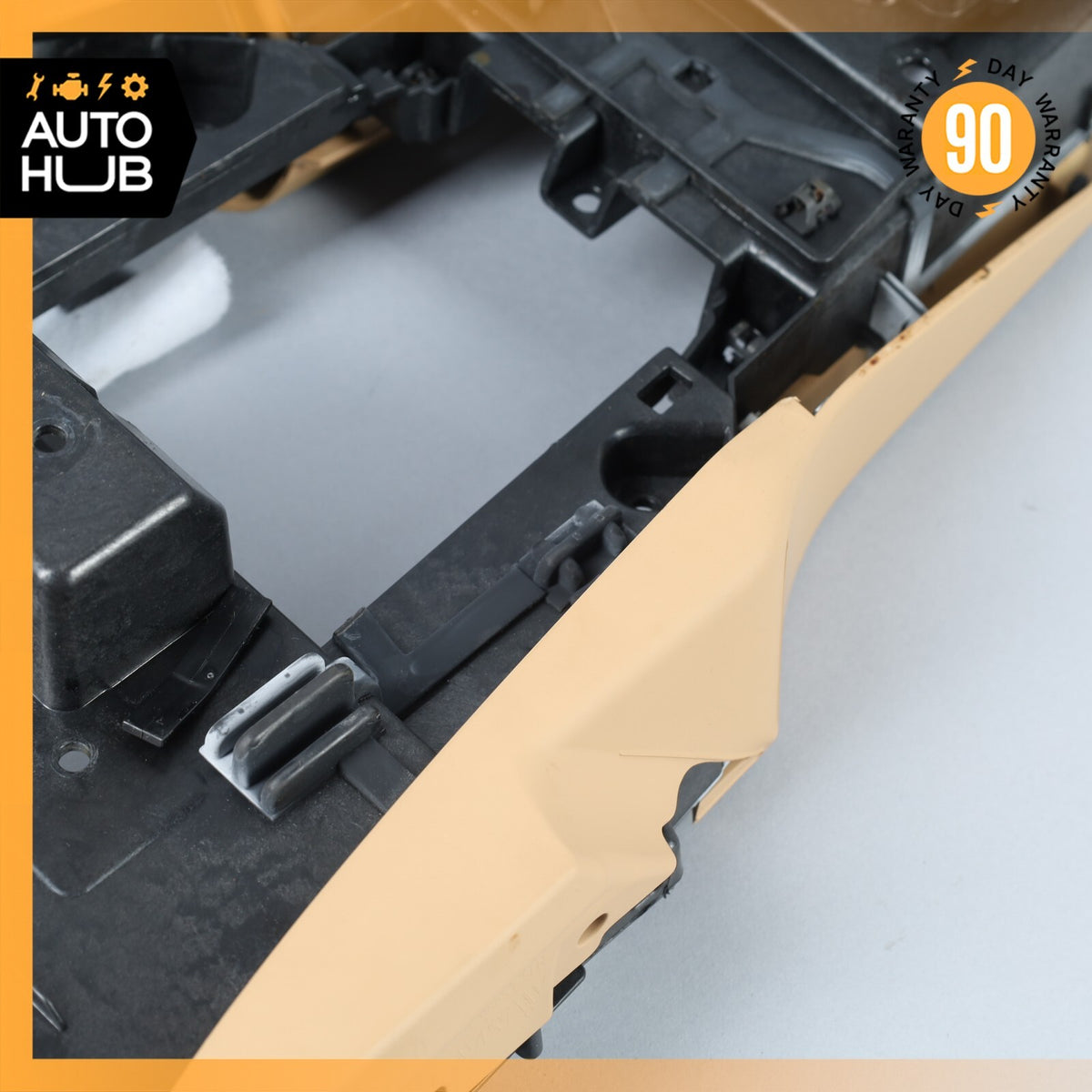 11-18 Porsche Cayenne 958 Center Console Bezel Trim Luxor Beige 7P5864089 OEM - photo 15