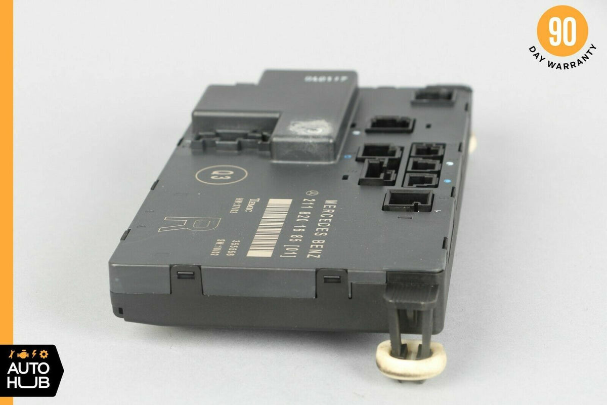 03-09 Mercedes W211 E500 E320 Front Right Passenger Door Control Module OEM - photo 4