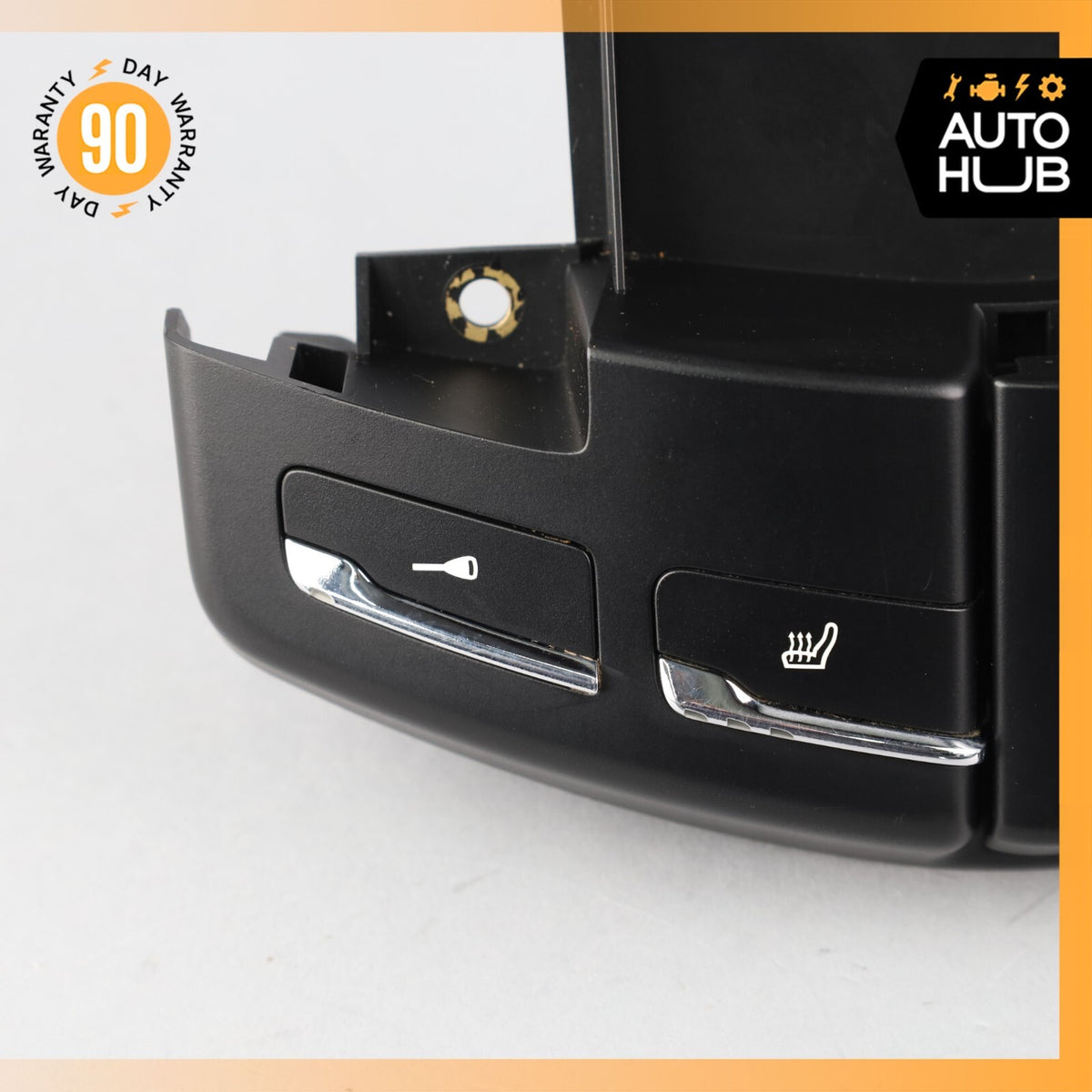 11-14 Porsche Cayenne 958 Turbo Rear Seat Heat Lock Switch Control Panel OEM - photo 3