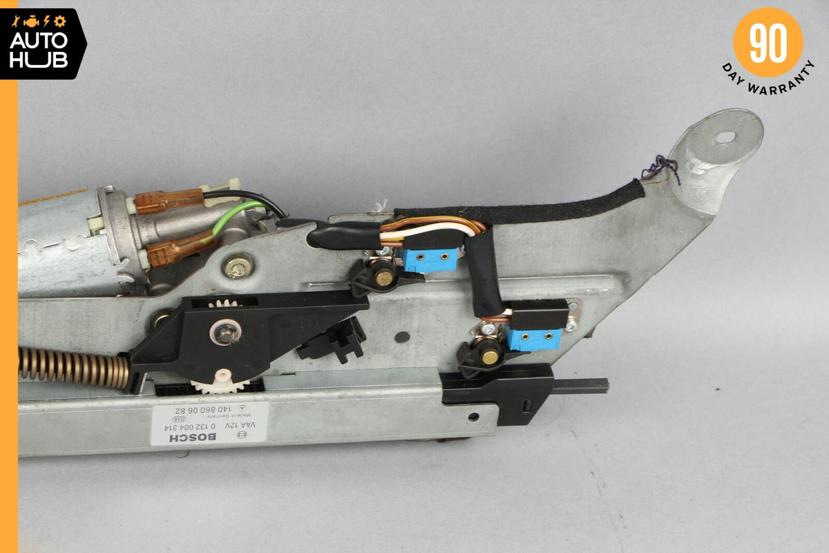 93-99 Mercedes W140 S600 Coupe S500 CL500 Right Side Seat Belt Feeder Motor OEM - photo 7