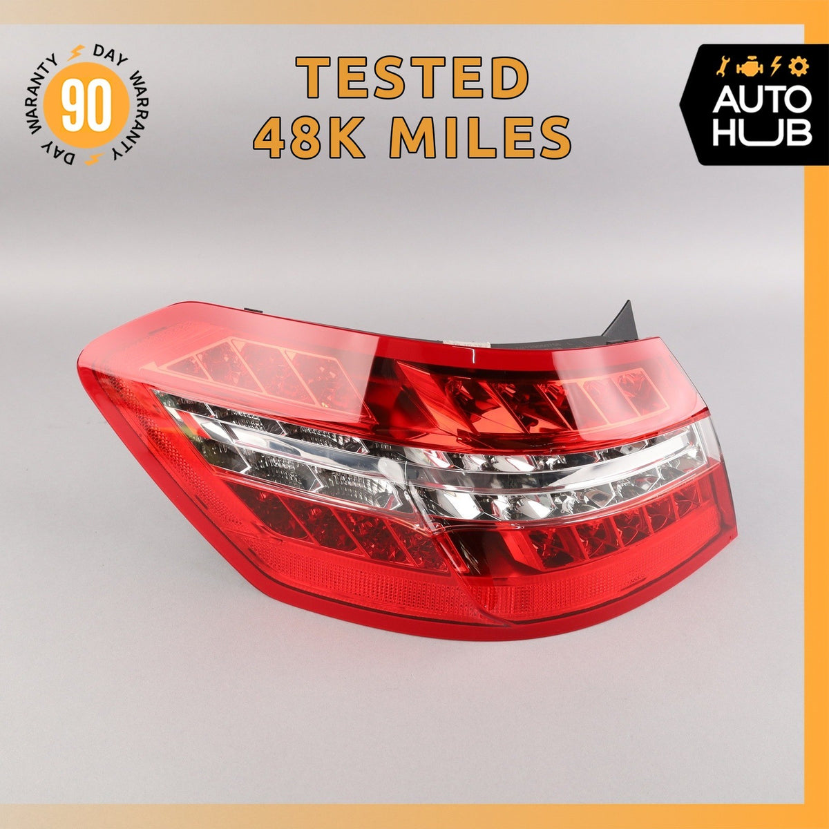10-13 Mercedes W212 E350 Sedan LED Tail Light Lamp Left Driver Side OEM 48k - photo 1