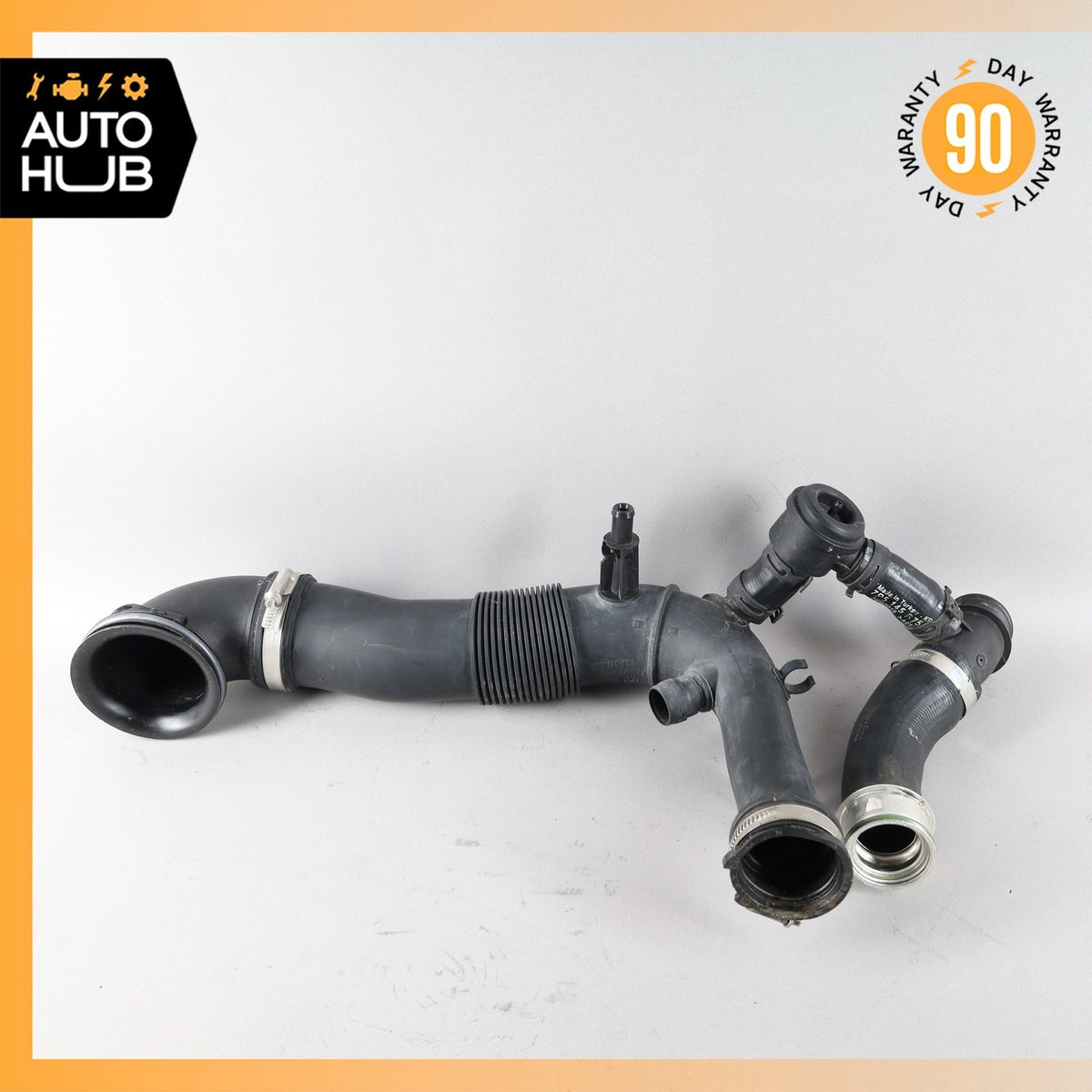 Porsche Cayenne 958 3.6L Left Radiator Intercooler Coolant Hose Set OEM - photo 1