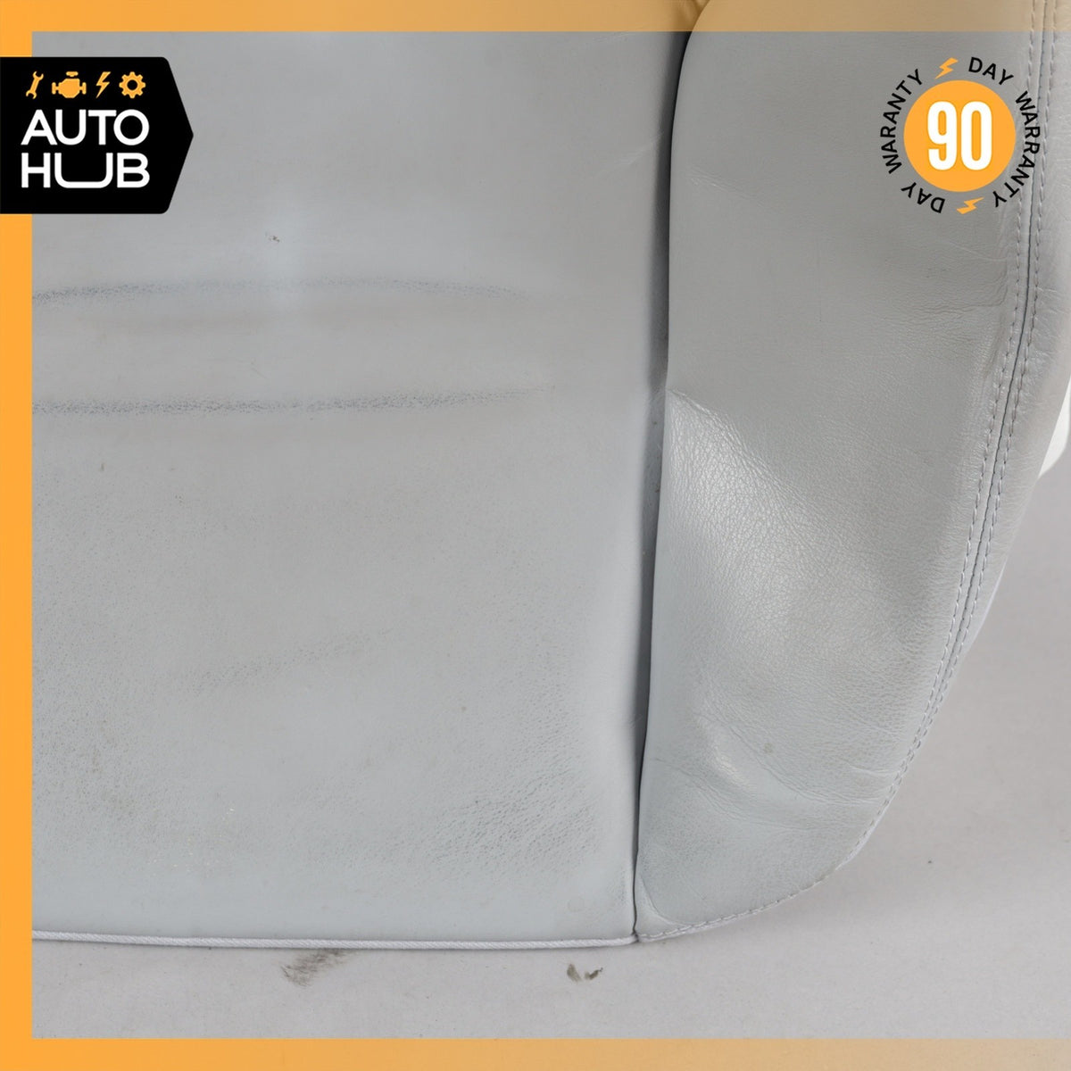 96-02 Mercedes R129 SL500 SL320 Left or Right Lower Bottom Seat Cushion Skin OEM - photo 4