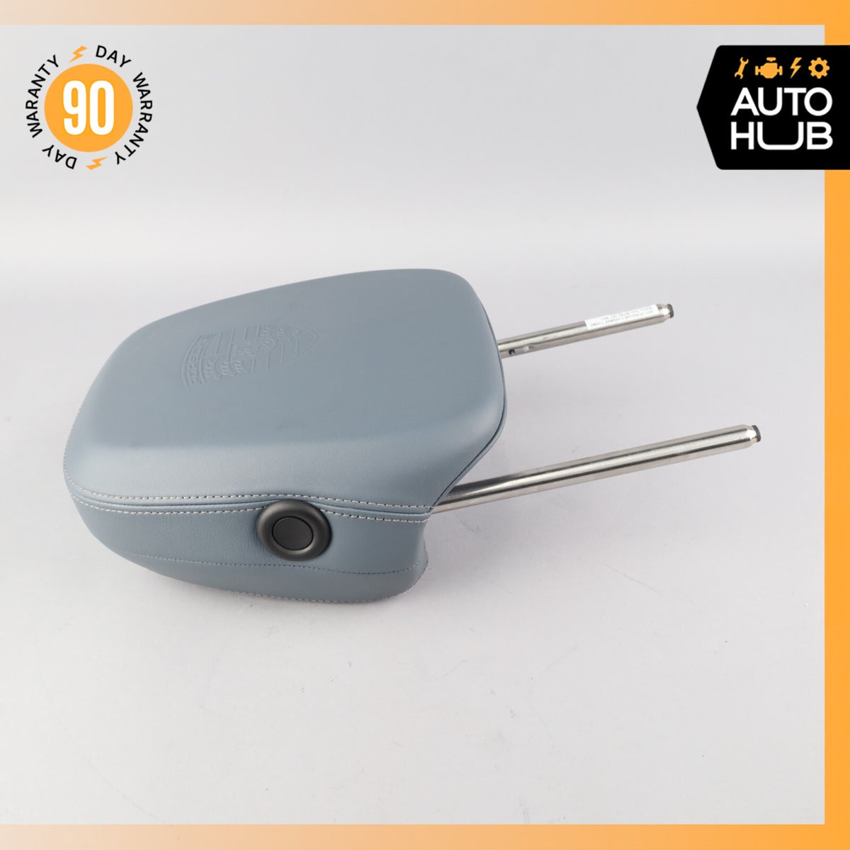 11-14 Porsche Cayenne 958 Turbo Front Left Driver Headrest Head Rest Blue OEM - photo 11