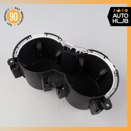Audi B9 A5 S5 Front Center Console Cupholder Cup Holder Black OEM - photo 1