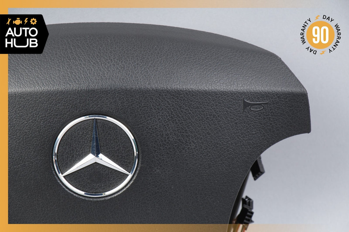 00-06 Mercedes W220 S500 CL500 Steering Wheel Air Bag Black 2204602498 OEM - photo 3