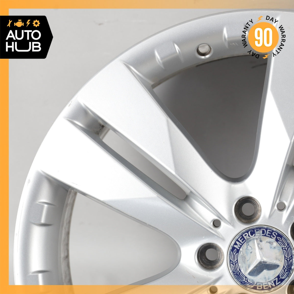 Mercedes X164 GL350 GL450 8.5 x 20 20" Wheel Rim Silver 1644016002 OEM - photo 2