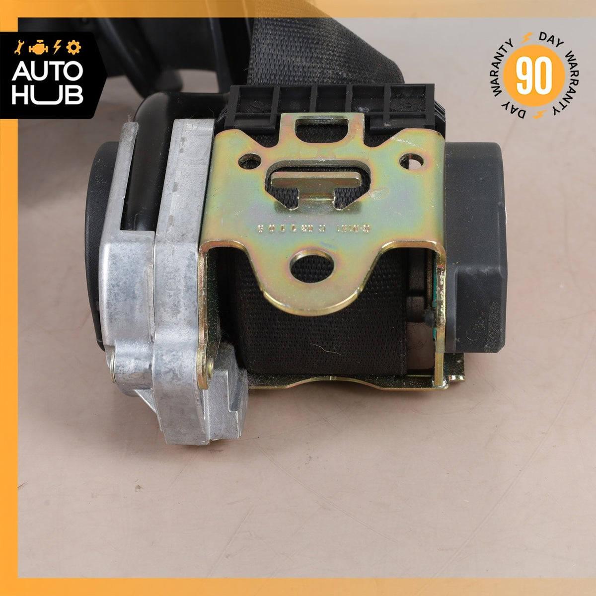 03-04 Mercedes W211 E320 E350 E500 Seat Belt Retractor Front Left Side Black OEM - photo 8