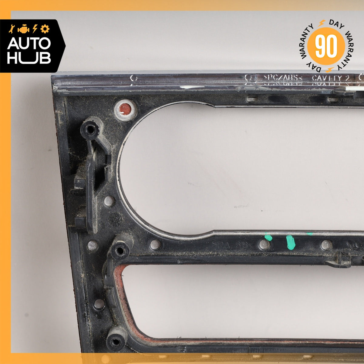 06-12 Mercedes W164 ML550 GL550 ML500 Center Console Control Trim Bezel Wood OEM - photo 7