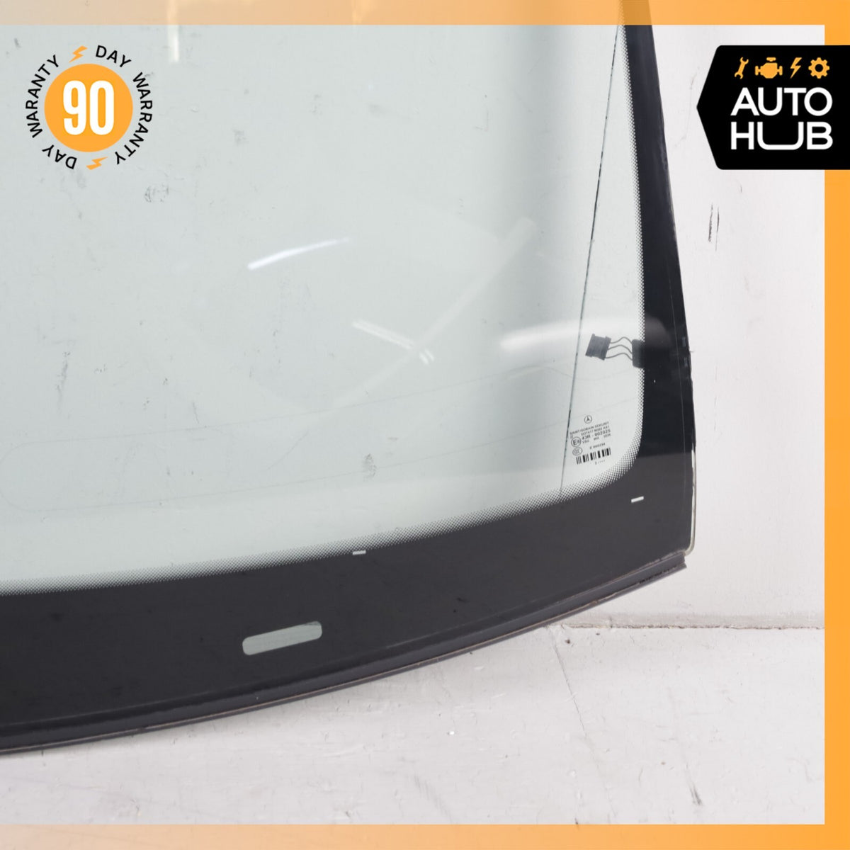 09-12 Mercedes R230 SL550 SL600 SL63 Front Windshield Wind Shield Glass OEM 62k - photo 5