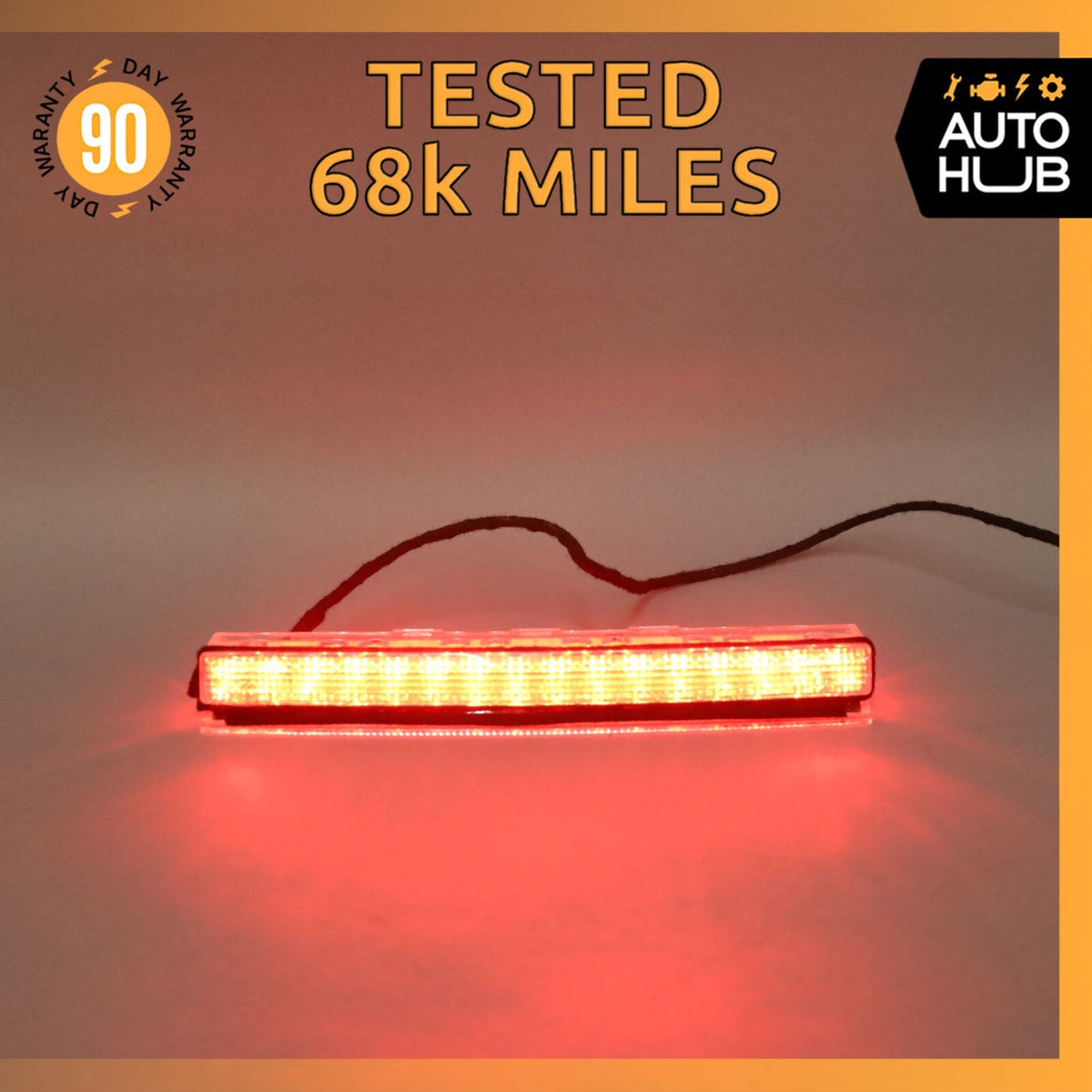 03-19 Maserati Quattroporte GranTurismo 3rd Third Brake Stop Light Lamp OEM 68k - photo 1