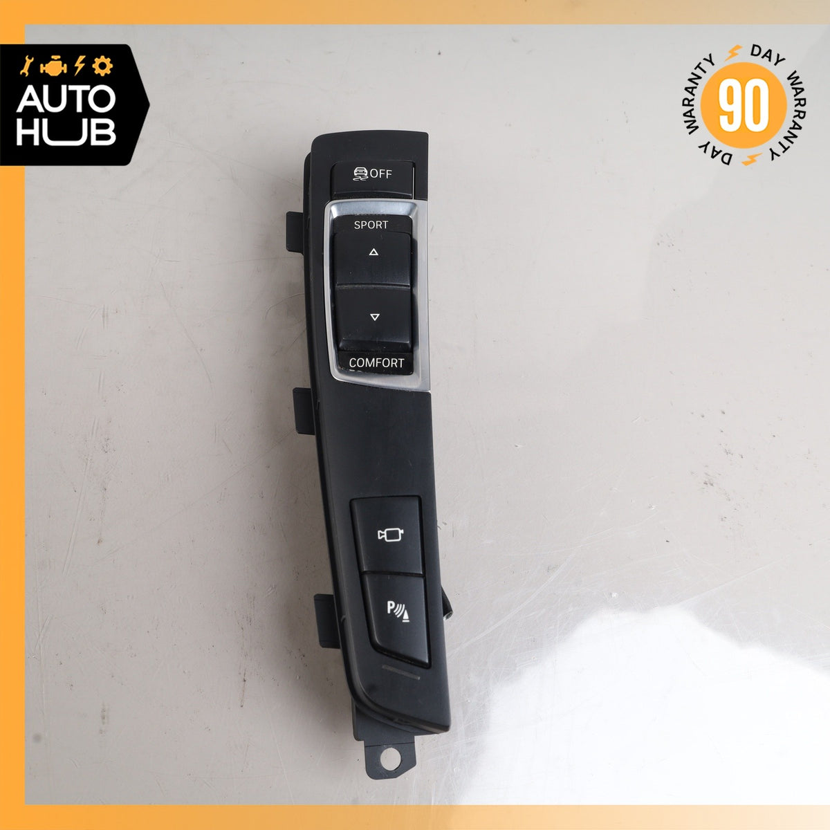 09-19 BMW F10 550i 640i Center Console Switch Control Panel 61319267890 OEM - photo 2
