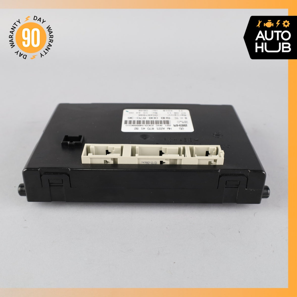 07-14 Mercedes W216 CL550 CL63 S550 AC A/C Heater Control Module 2218704192 OEM - photo 4