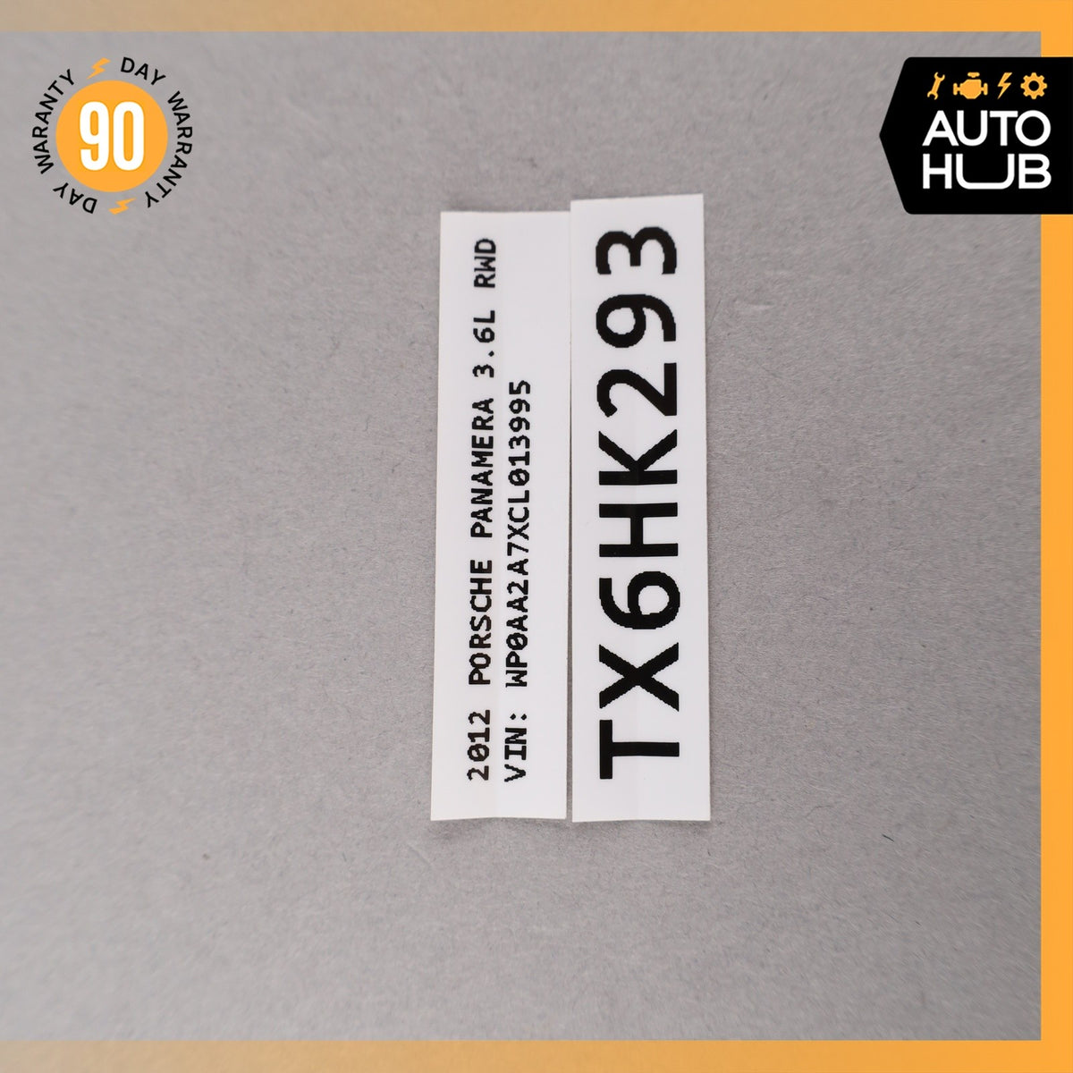 Porsche Panamera 970 Airbag Air Bag Sensor SRS Control Module OEM 51k - photo 10