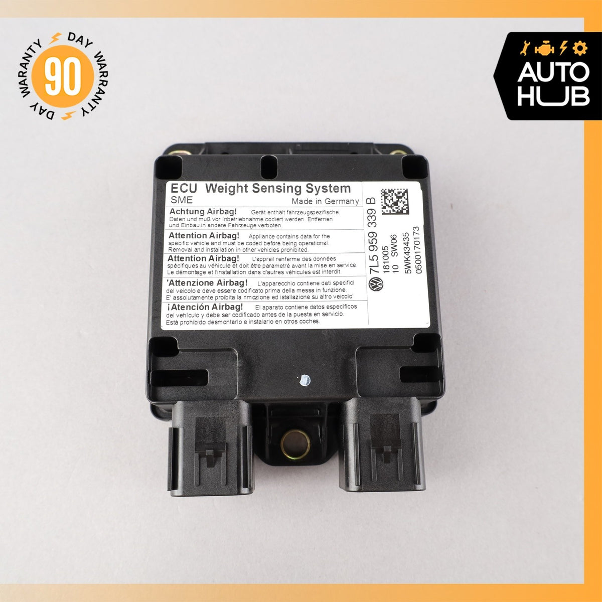 Porsche Cayenne 955 Weight Sensor Control Module Unit 7L5959339B OEM - photo 6