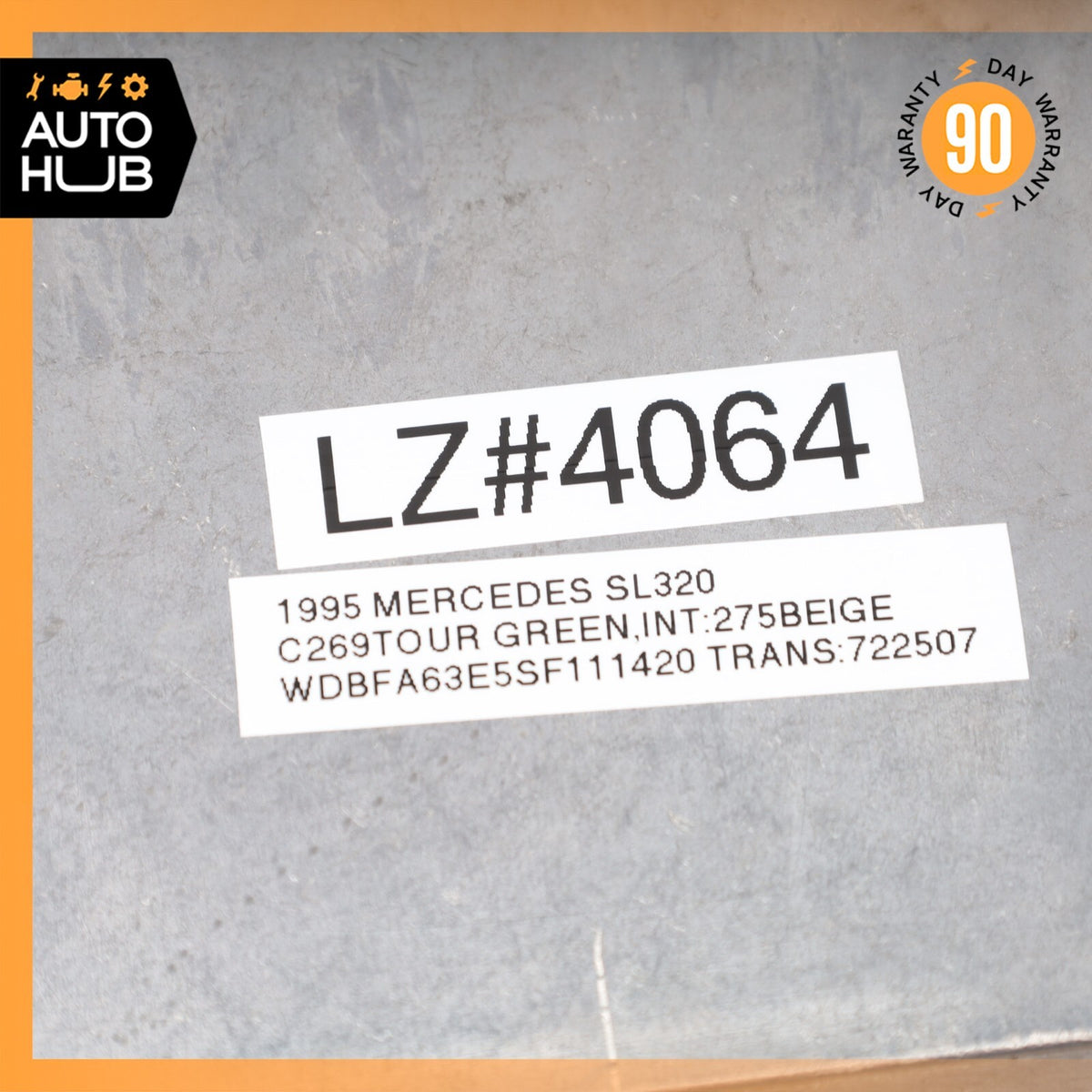 94-95 Mercedes R129 SL320 ETS ABS Traction Control Module 0155458032 OEM - photo 9
