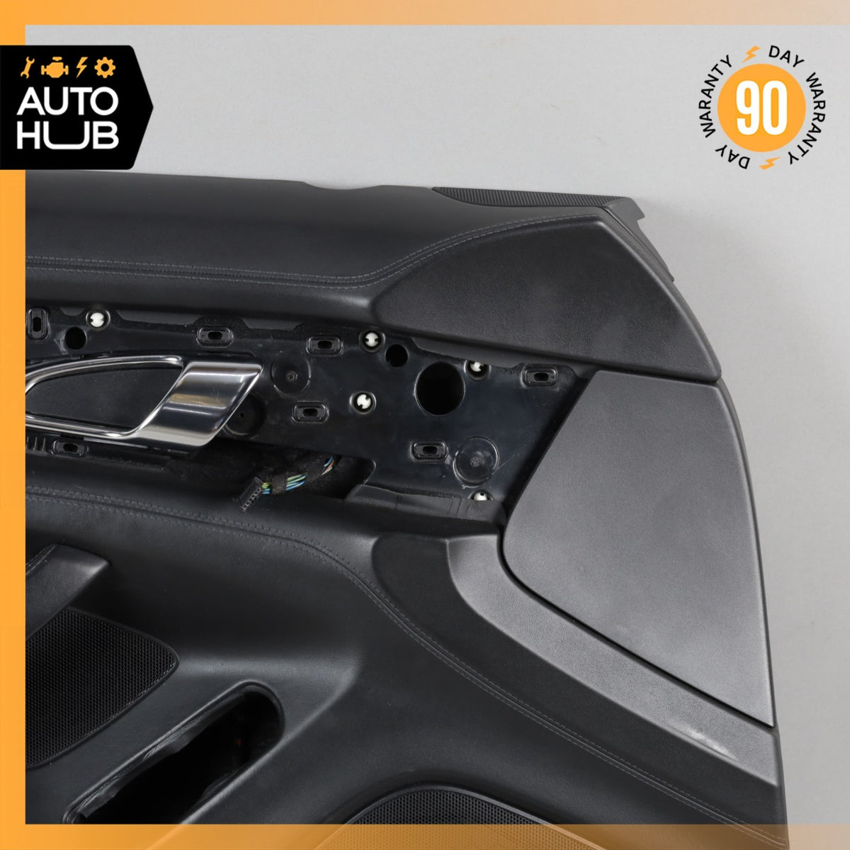 10-16 Porsche Panamera 970 S Front Left Side Interior Door Panel Leather OEM 70k - photo 3
