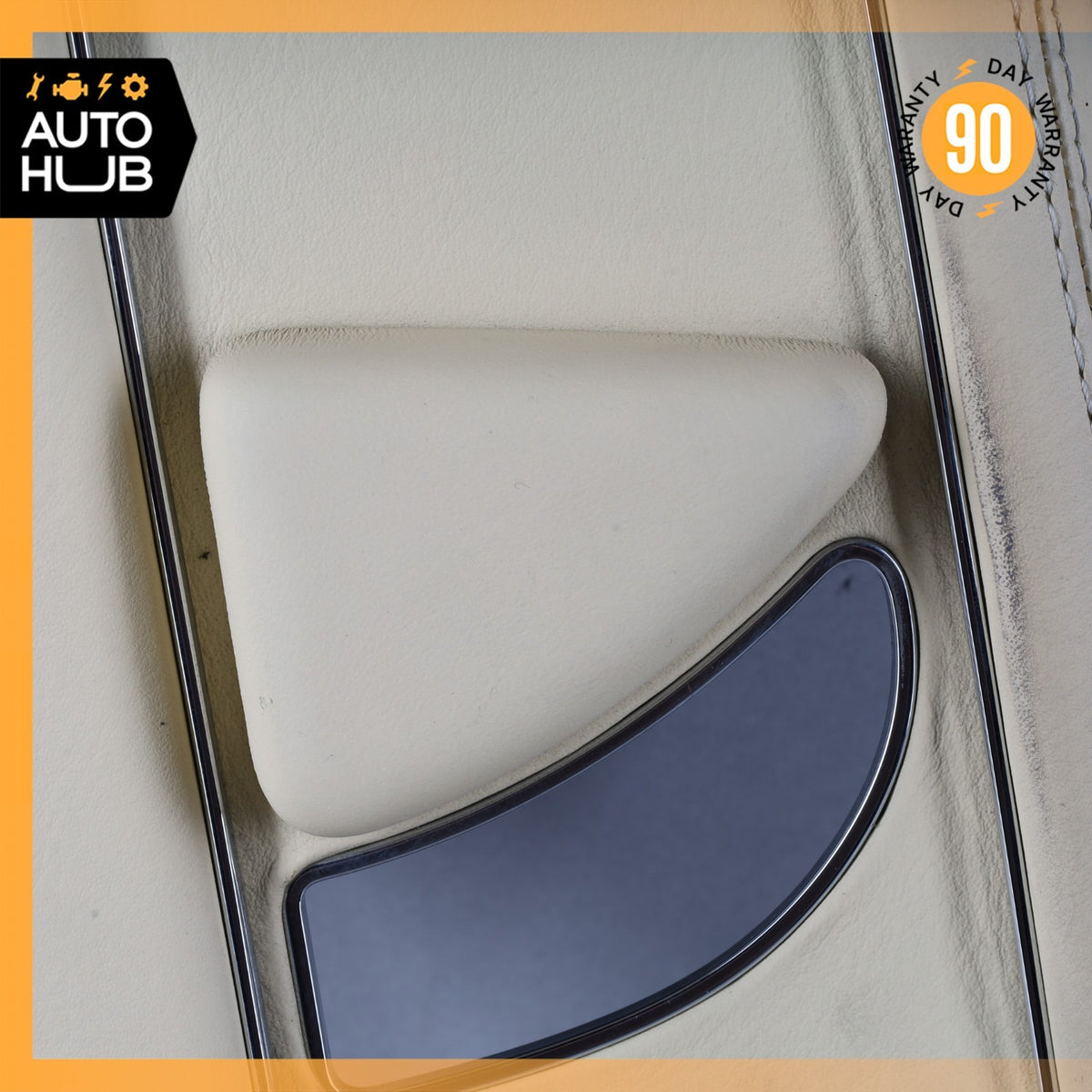 14-18 Bentley Flying Spur Left Upper B-Pillar Cover Panel Trim Beige OEM 40k - photo 10