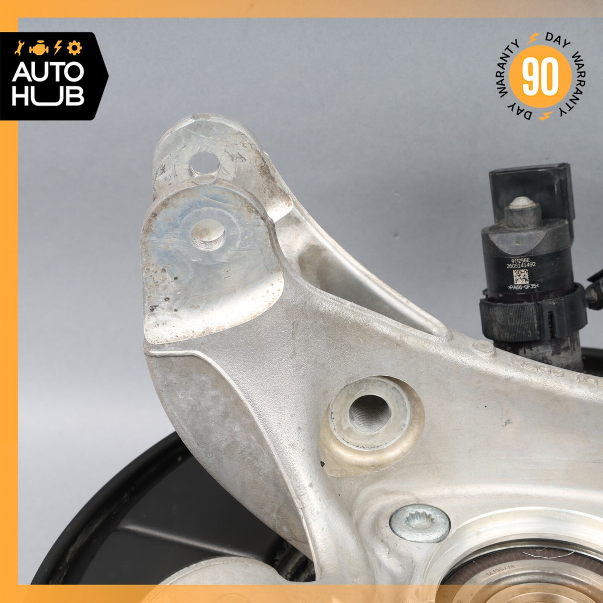 15-18 Porsche Cayenne 958 S Rear Left Side Knuckle Spindle OEM - photo 13