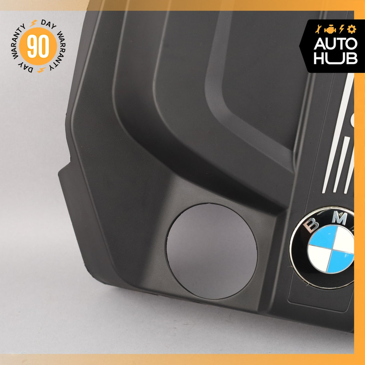 10-19 BMW F15 X5 535i N55 Engine Motor Upper Cover Panel Trim 11127607447 OEM - photo 4