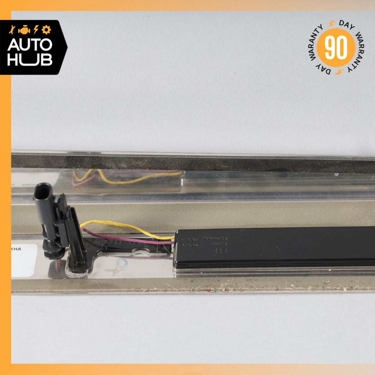 14-24 Jaguar X152 F-Type Left Driver Side Illuminated Door Step Sill Panel OEM - photo 9