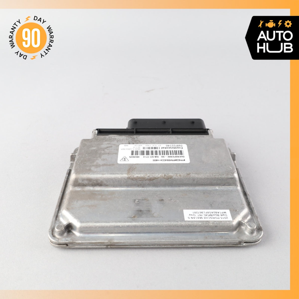 15-18 Porsche Macan S 95B Differential Lock Control Module Unit OEM - photo 4