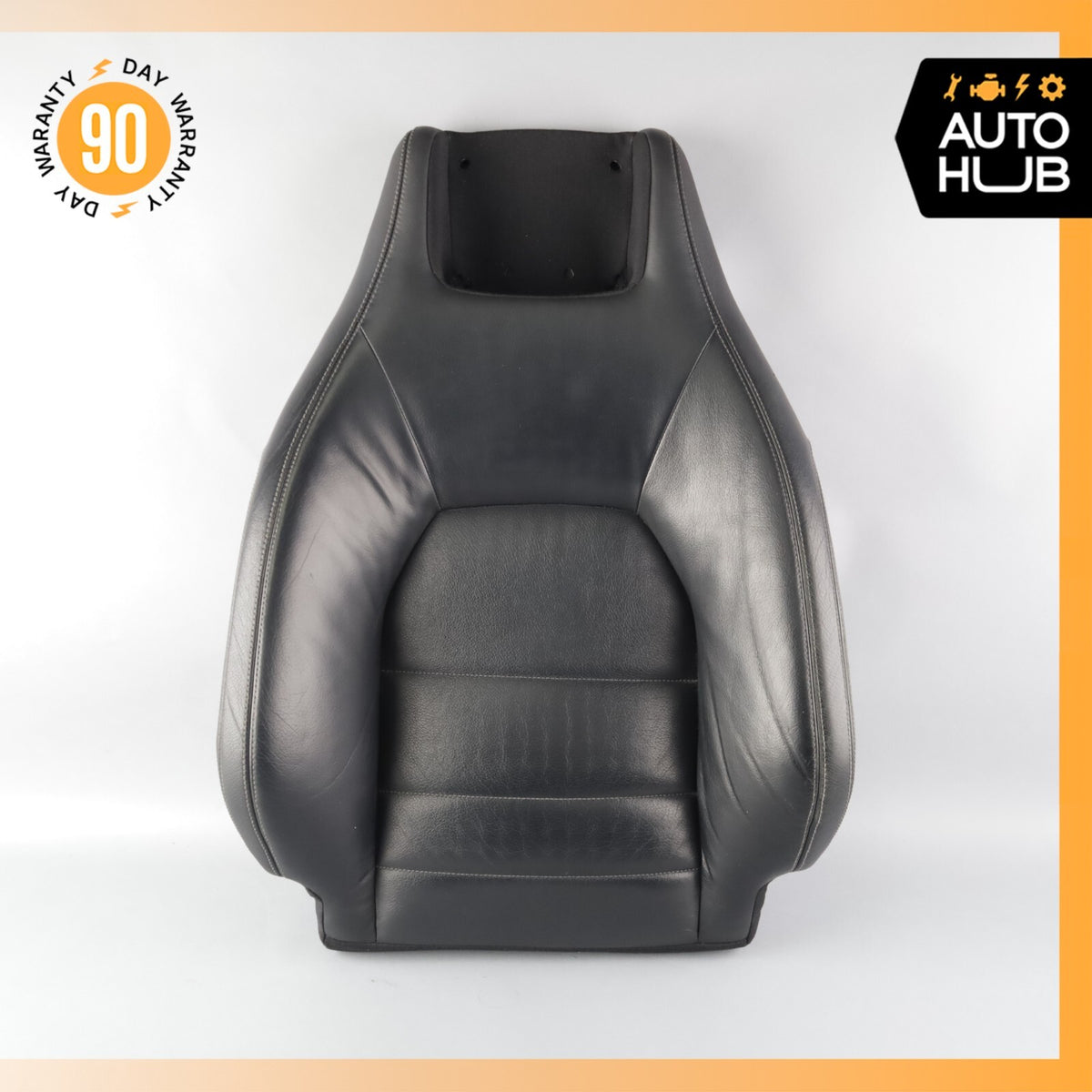 10-17 Mercedes W207 E550 E350 E400 Front Left Side Seat Cushion Upper Black OEM - photo 1