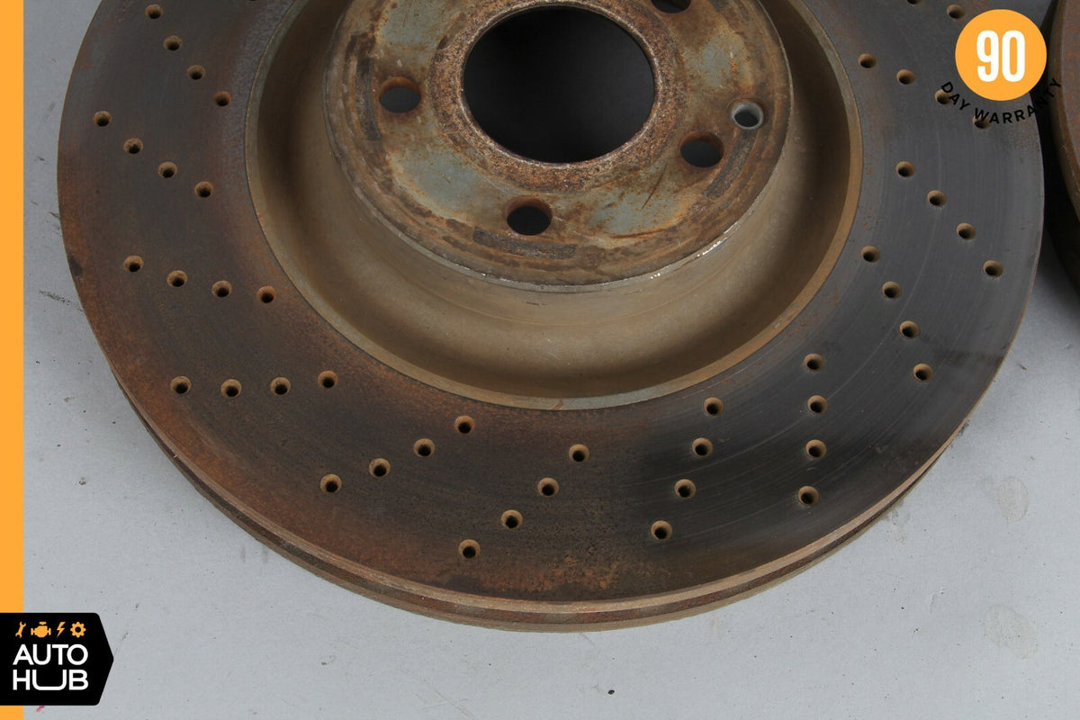 03-06 Mercedes W211 E55 CLS55 AMG Front Brake Rotors 2304210712 OEM - photo 5