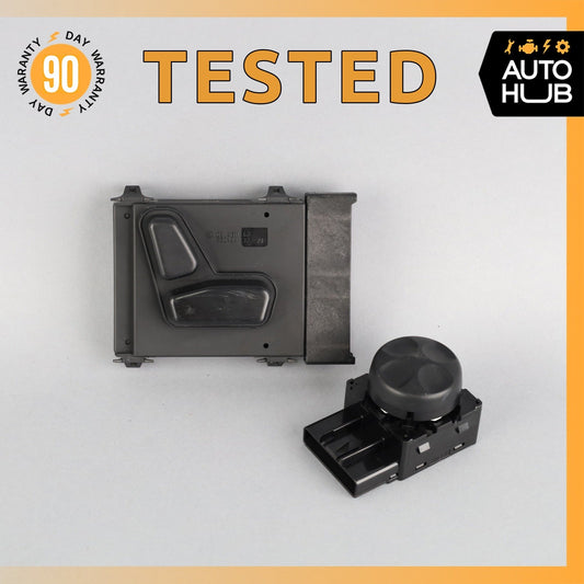 14-20 Maserati Quattroporte M156 Front Right Seat Control Switch Module Set OEM - photo 1