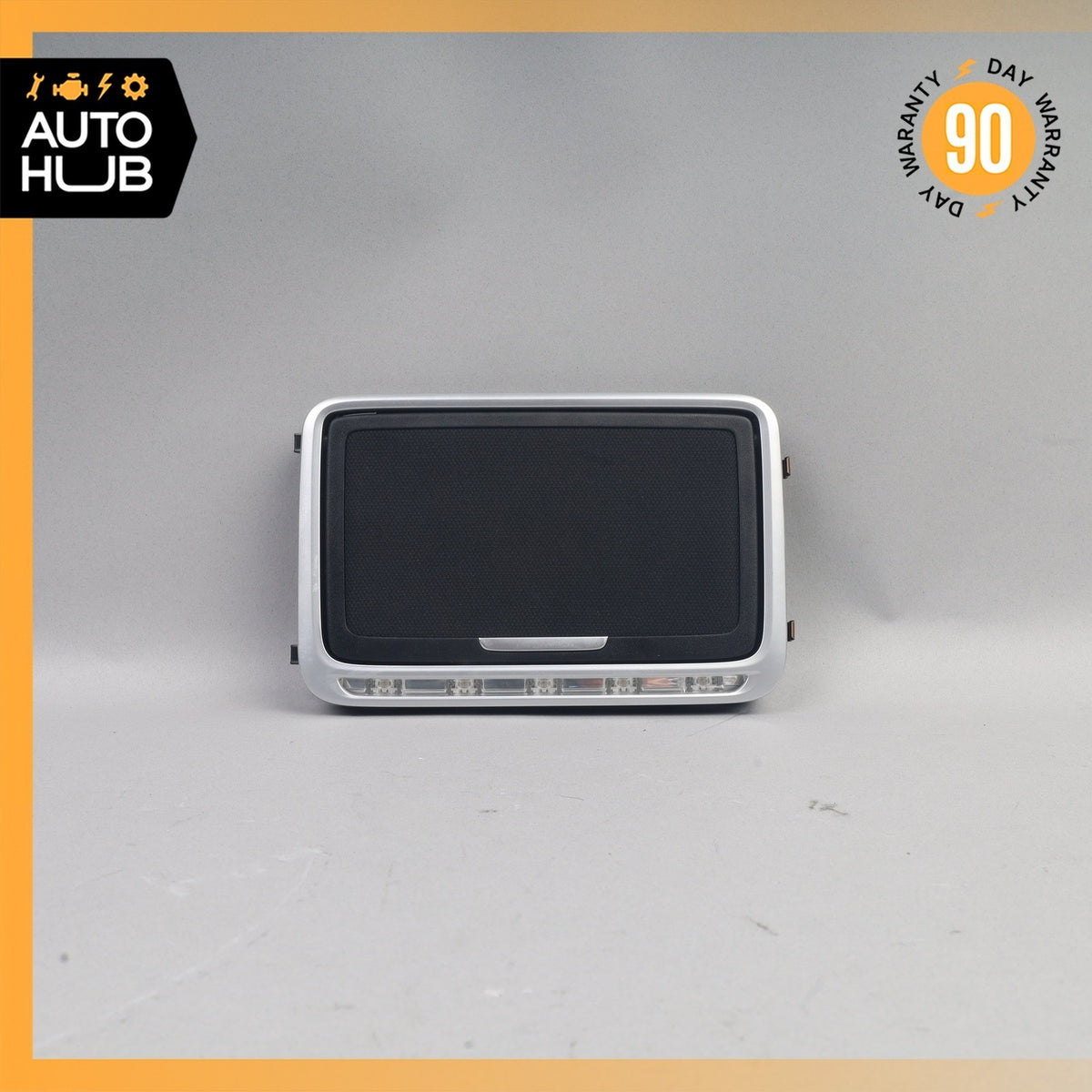 2014 Mercedes W222 S550 Rear Overhead Vanity Mirror Black 2228100717 OEM - photo 1