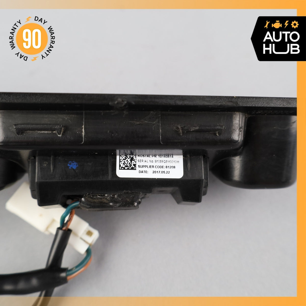 Alfa Romeo 949 Stelvio Rear Trunk Tailgate Release Open Handle w/Camera OEM 72k - photo 12