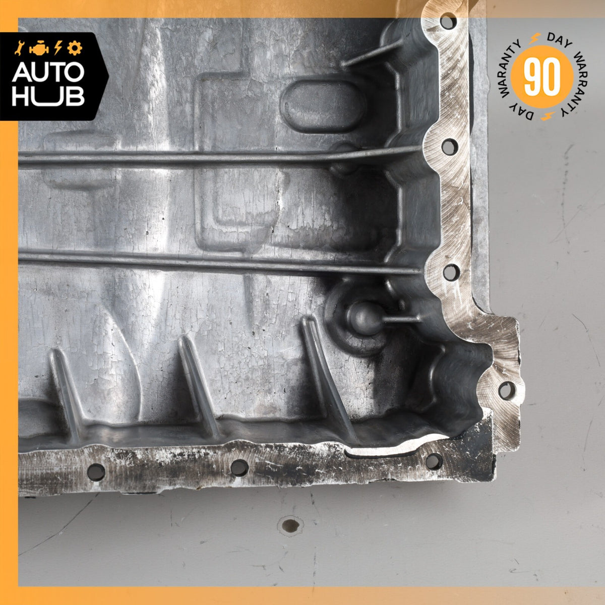Mercedes W212 E350 Bluetec Diesel OM642 Engine Upper Oil Pan 6420142602 OEM 48k - photo 8