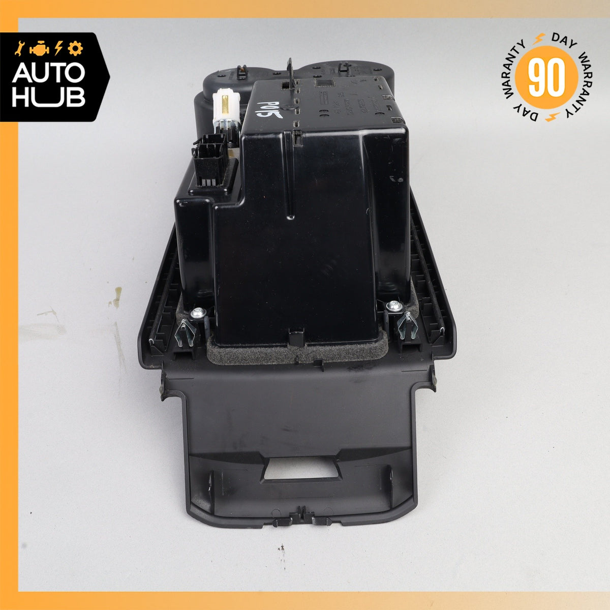 15-16 Porsche Macan 95B Center Console Cupholder Storage Compartment Black OEM - photo 8