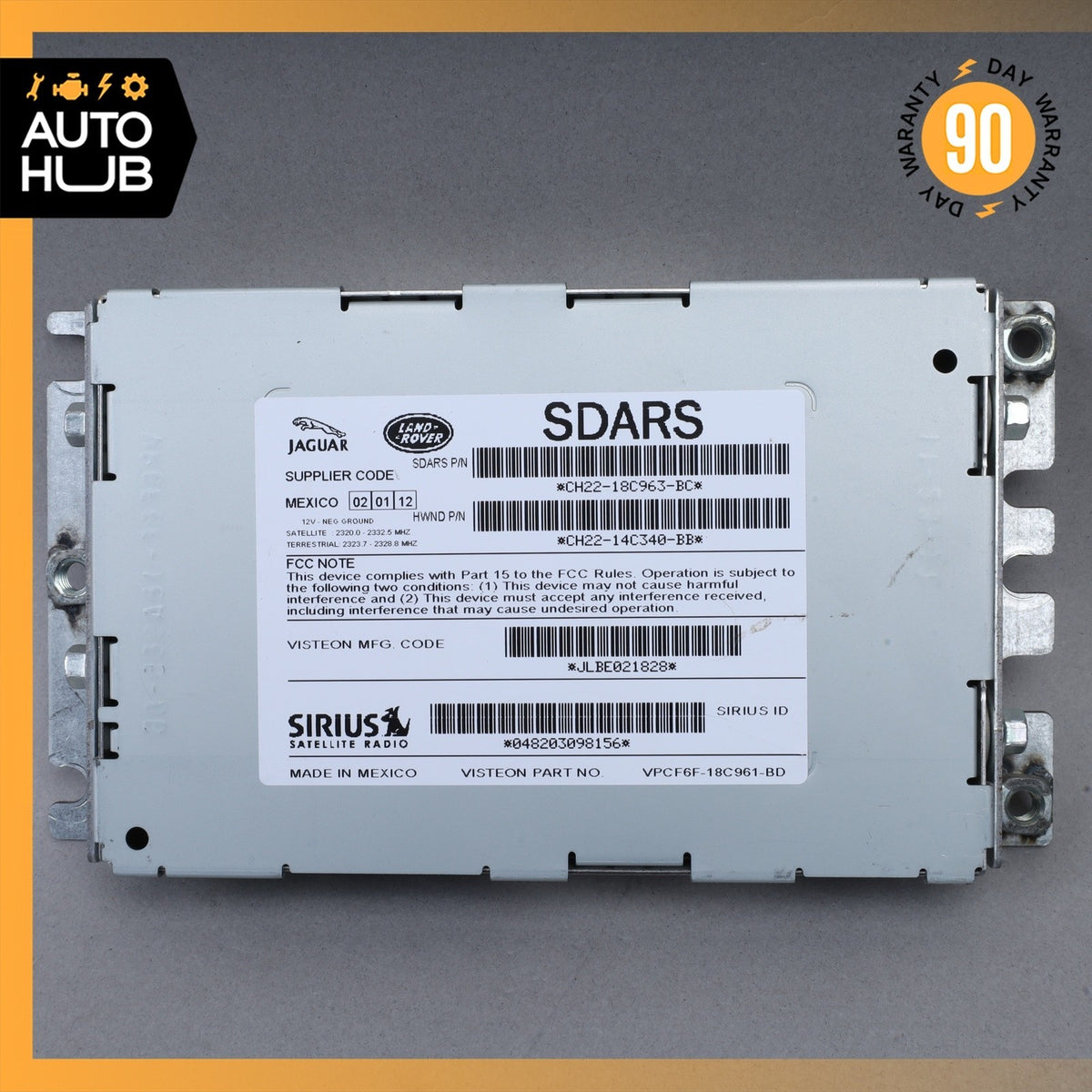 Range Rover Sport L320 L319 LR4 HSE Satellite Radio Control Module Unit OEM - photo 2
