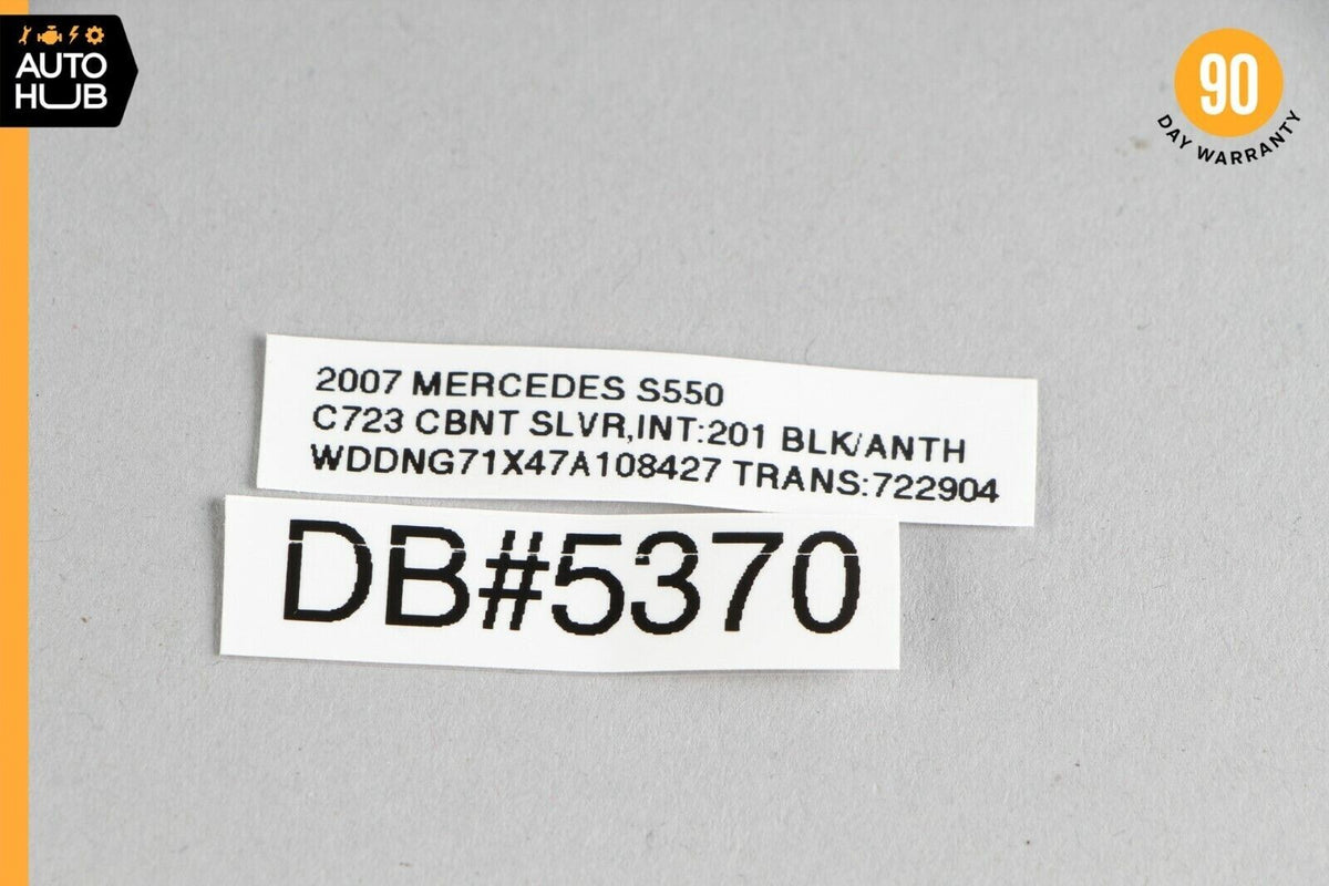 07-09 Mercedes W221 S550 S63 AMG Door Harness Front Left or Right Side OEM - photo 10