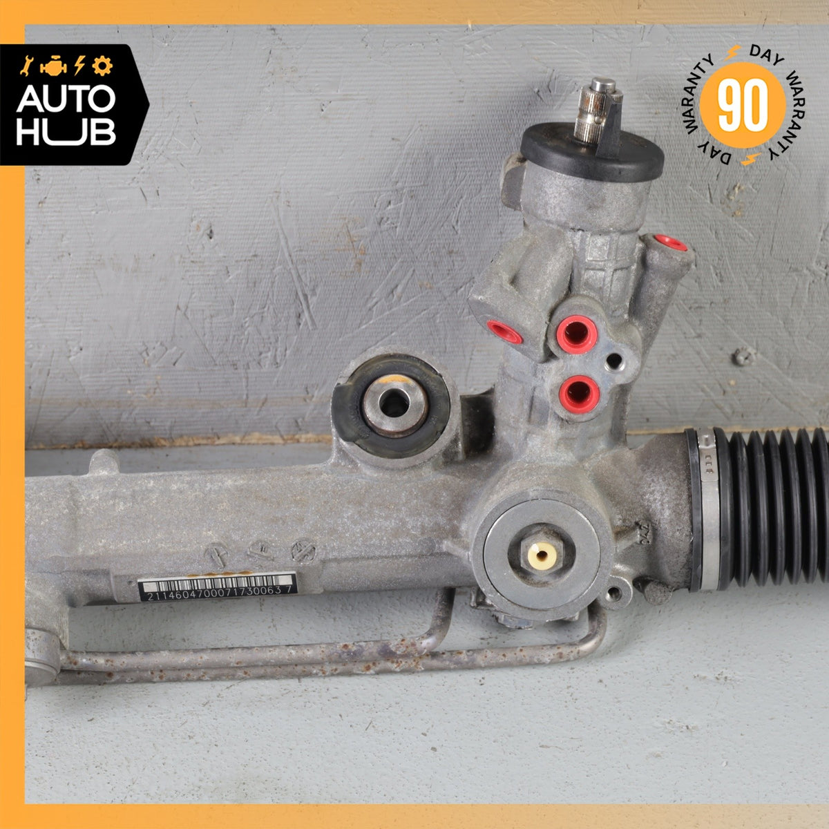07-09 Mercedes W211 E350 E550 RWD Power Steering Rack 2114604700 OEM - photo 5