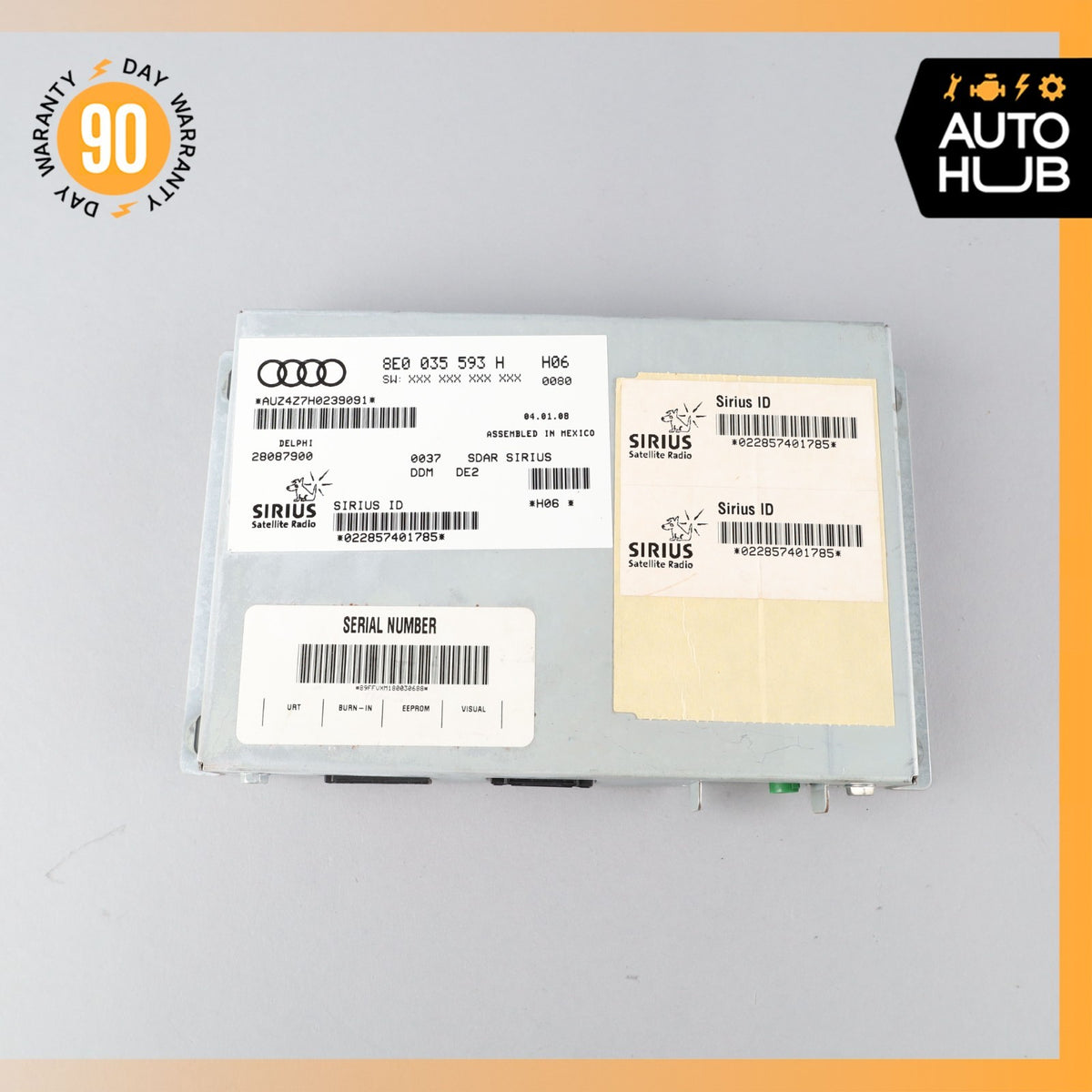 Bentley Continental GTC Satellite Radio Control Module Unit OEM - photo 6